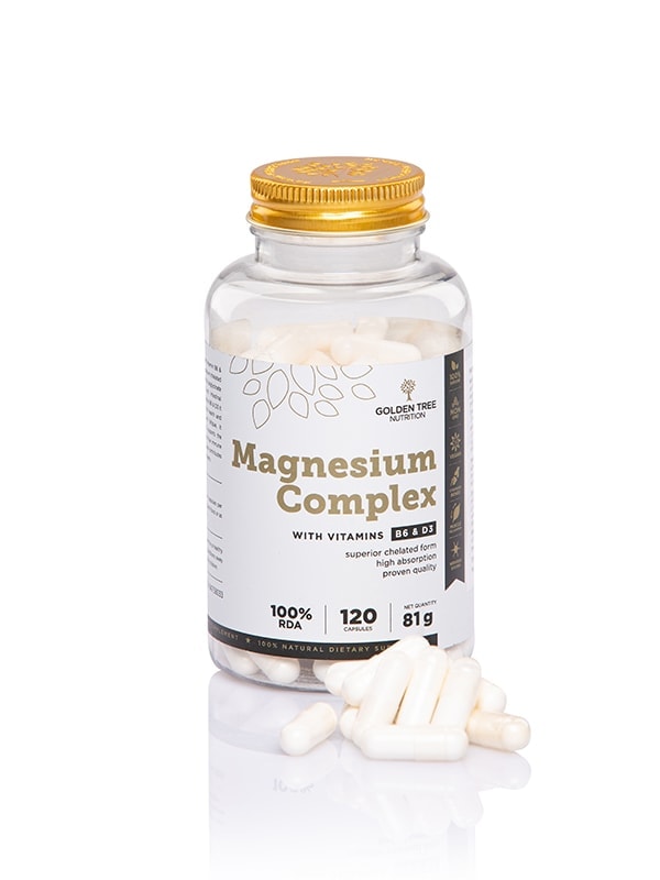 Natürliches Magnesium mit Vitaminen B6 und D3