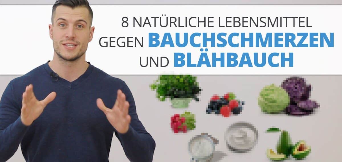 8 natürliche Lebensmittel gegen Bauchschmerzen und Blähbauch